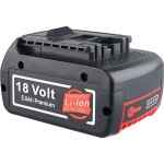 Pdstation - 18v 5. 0ah pour bosch gba 18v bat618 professional batterie bat609 bat620 gsr gsb gbh bat610g ...