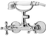 1929 6223300 robinet mélangeur douche (laiton) avec ensemble de douche, finition chrome. - galindo 1929 6223300 robinet mélangeur douche (laiton) avec ensemble de douche, finition chrome. - galindo