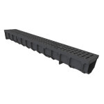 Mea - 1m caniveau fluid largeur 150mm grille passerelle fonte c250 Mea - 1m caniveau fluid largeur 150mm grille passerelle fonte c250
