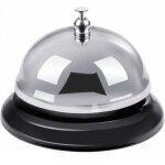 1pc cloche de comptoir, cloche de service, cloche de r�ception, 10x6, 5cm, sonnerie de cloche de service ...