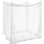 1pc moustiquaire pour lit double, couvre - lit rectangulaire, grande moustiquaire d'�t� simple blanche, ...