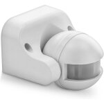 1x d�tecteur de mouvement infrarouge montage mural en surface int�rieur ext�rieur r�sistant aux �claboussures ...