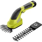 Dewinner - cisailles  gazon, lgre tondeuse  gazon manche avec batterie 7. 2v 1500mah rouge