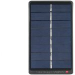 2 aa / aaa chargeur de piles rechargeables chargeur solaire 1w 4v panneau solaire pour le chargement ...