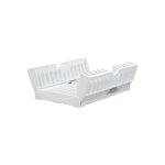 Linghhang - 2 accessoire de rangement pour cuisine, gouttoir  assiettes pliable, gouttoir vaisselle, ...