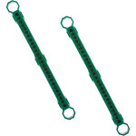 2 borniers de terre 28 connexions - vert thomson