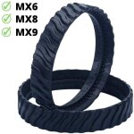 2 chenilles adaptables pour zodiac mx6 mx8 mx9, pneus de robot nettoyeur piscine baracuda r0526100