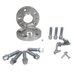 Adnauto - 2 elargisseurs de voies - 5x112 compatible avec audi a4 a5 s5 q5 - 20mm visserie portee spherique ...
