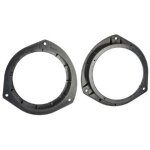 2 entretoises haut - parleur en551 compatible avec hyundai i20 ap15 d165mm av et ar