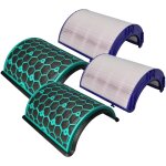 2 filtres compatible avec dyson pure hot + cool cryptomic hp06 purificateur d'air - filtre hepa, filtre ...