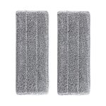 2 housses de recharge microfibre balai - venteo - balai auto clean and dry - remplacement microfibre ...