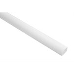 2 mètres moulure plate pvc antichoc effector 8x13mm f07 2 mètres moulure plate pvc antichoc effector 8x13mm f07