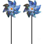 2 moulin  vent pour oiseaux pour jardin moulin  vent rfl chissant moulinet oiseau moulin  vent anti ...