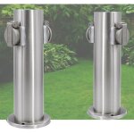 Le poisson qui jardine - 2 multiprises bornes rondes 2 prises Électriques pour jardin et extérieur - ... Le poisson qui jardine - 2 multiprises bornes rondes 2 prises Électriques pour jardin et extérieur - ...