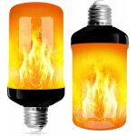 2 pack ampoule � flamme e27 led ampoules 3 modes avec capteur de gravit� ampoule de flamme pour d�coration ...