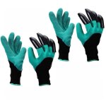 2 paires de gants de jardinage, gants de travail anti - �pines pour creuser et p�pini�res de plantation ...