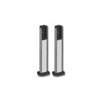 2 pc) paire de colonnettes pour photocellules 401070 2 (ex ja325 2) - genius 2 pc) paire de colonnettes pour photocellules 401070 2 (ex ja325 2) - genius