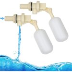 2 pcs 1 / 2 pouce flotteur ball valve pour abreuvoir 1, 27cm automatique arr�t remplissage boisseau sph�rique ...