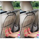 2 pcs auto housse de si�ge, si�ge auto voiture de couverture protection pour les enfants boue mat propre ...