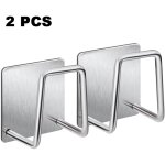 2 pcs évier de cuisine porte - éponge égouttoir, accessoires en acier inoxydable étanche éponge cadre ... 2 pcs évier de cuisine porte - éponge égouttoir, accessoires en acier inoxydable étanche éponge cadre ...
