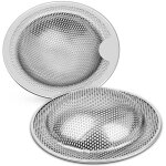 2 pcs filtres � �vier en acier inoxydable �vier de cuisine passoire anti - colmatage - 52mm