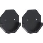 2 pcs support tringle a rideaux sans percage accroche tringle fixation tringle rideau support barre rideau ...