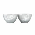 2 petits bols en porcelaine 200 ml tassen - happy et oh please