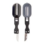 2 pices ecailleur a poisson professionnel grattoir  ecaille de poisson avec couvercle plucheur de poisson ...