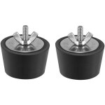 2 pi�ces bouchon piscine diam�tre 32 - 38mm bouchons d'hiver en caoutchouc avec boulons acier inoxydable ...