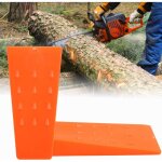 2 pi�ces cales d'abattage en plastique cales de coupe d'arbre fournitures de scie � cha�ne accessoires ...