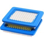 2 pi�ces cartouche de filtre � air 491588s, filtre a air tondeuse, bleu filtre a air tracteur tondeuse, ...