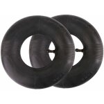 2 pices chambre  air 4. 10 / 3. 50 - 4 avec tige de valve pour brouette tondeuse poussette gnrateur ...