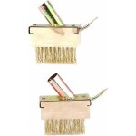 2 pices dsherbage brosse mtallique outils patio mauvaises herbes brosse head set remplacement jardinage ...