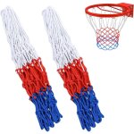 2 pices filet de basket ball en nylon rsistant filet panier basket exterieur adapt aux sports d'intrieur ...