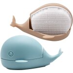 2 pi�ces petite brosse � linge en forme de baleine, brosse baleine brosses de lavage chaussures brosse ...