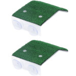 2 pi�ces plateforme pour tortue avec ventouses, escalade facile � nettoyer pour aquarium et terrarium ...