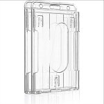 Fei yu - 2 pices de porte - cartes d'identit transparents pour une utilisation horizontale et verticale, ...