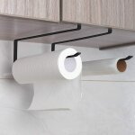2 pi�ces porte essuie tout sans per�age support pour rouleau de papier 27cm porte sopalin pour cuisine ...