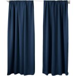 Woltu - 2 pi�ces rideaux occultant, pour maison int�rieure pour fen�tre et porte isolant thermique, 135x175cm, ...