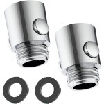 2 pi�ces stop douche, vanne d'arr�t pommeau de douche g1 / 2, economiseur d'eau pour robinet douche interrupte ...