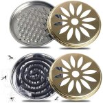 2 pi�ces support bobine moustique, mat�riaux �cologiques recycl�s supports en spirale de moustiques, ...