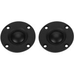 2 pi�ces tweeter � d�me en soie 30w 6? haut - parleur aigu hifi haute fid�lit�