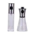 2 pi�ces vaporisateur d'huile en acier inoxydable verre cuisine friteuse � air domestique vaporisateur ...