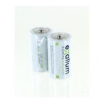 2 piles lr20 d 1. 5v alcalines exalium