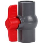 2 robinets � bille en pvc, conduites d'eau, joints de r�paration en plastique, diam�tre int�rieur 40mm, ...