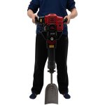 2 - stroke 52 cc excavatrice � essence, pelle � arbre de jardin avec 3 - types forets (inclus la pelle ...