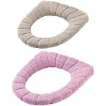 2 tapis de coussin de coussin de toilette r�tractable lavable, warmer coussin de warmersi�ge de toilette, ...