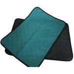 Animallparadise - 2 tapis �ducateur lavable et r�utilisable, s 54 x 38 cm gris vert, pour chiot