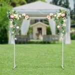 2 x 2m mariage arc carr en mtal ballon arc stand set, tube en fer galvanis de haute qualit, bonne ...