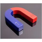 2 x aimants ducatifs 30mm en forme de u positif et ngatif nord sud